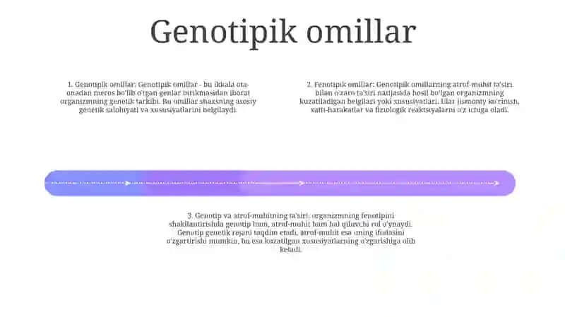 Shaxsni O'Rganishda Genotipik Va Fenotipik Faktorlar 3