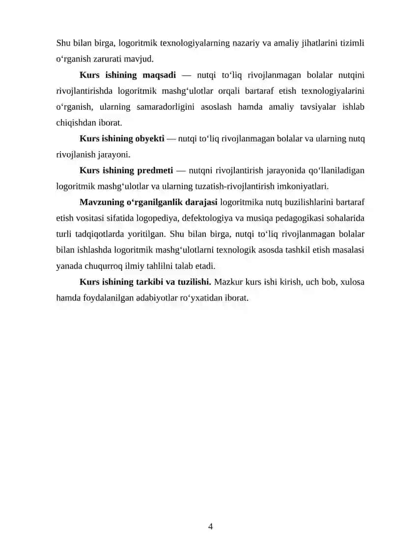 NUTQI TOʻLIQ RIVOJLANMAGAN BOLALAR NUTQINI RIVOJLANISHIDA LOGORITMIK MASHGʻULOTLAR ORQALI BARTARAF ETISH TEXNOLOGIYALARI 3
