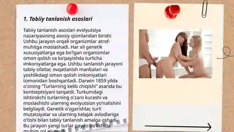 Tabiiy va jinsiy tanlanish nazariyalari 3