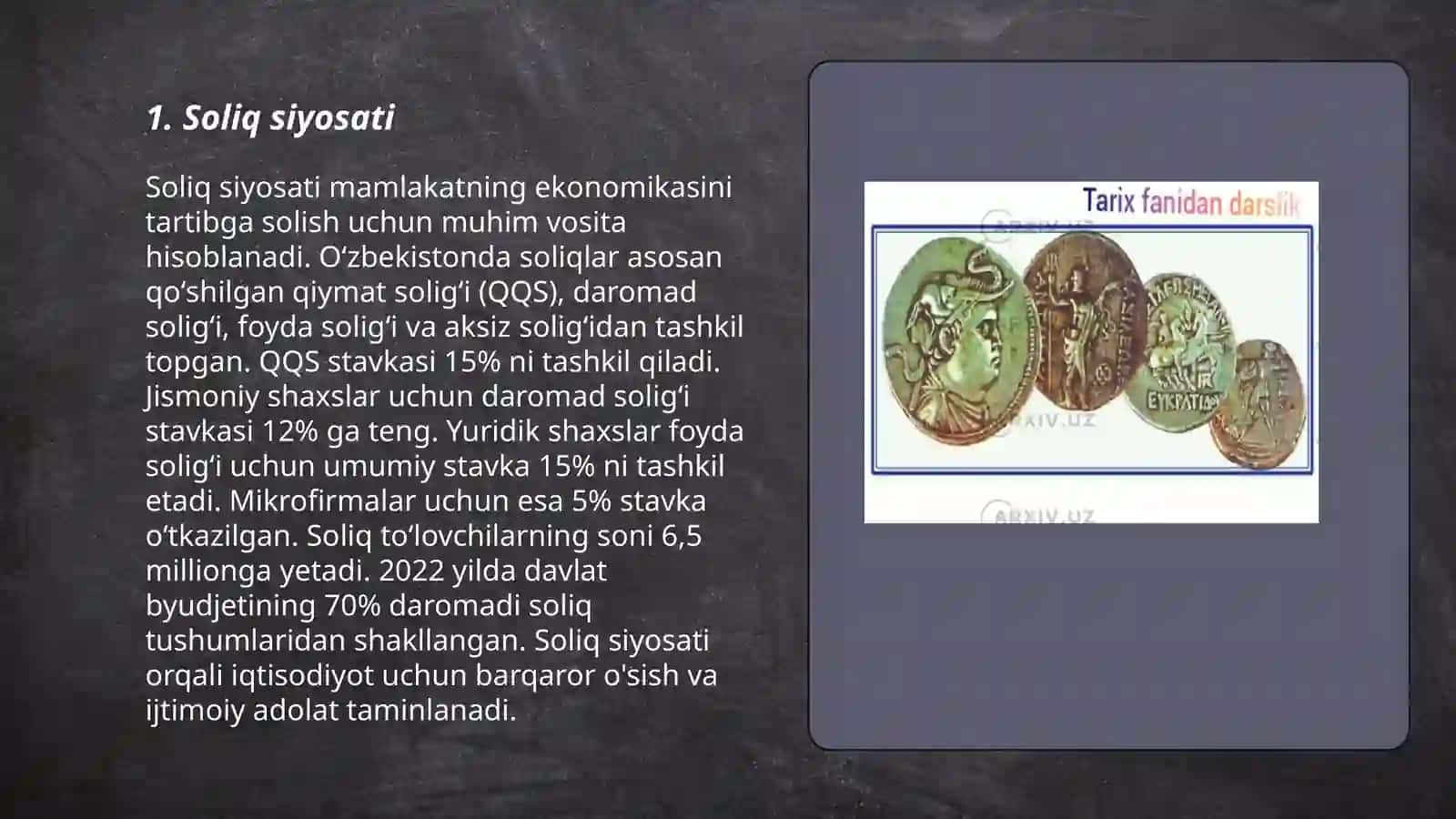 Gallandiya davlatining soliq tizimi 3