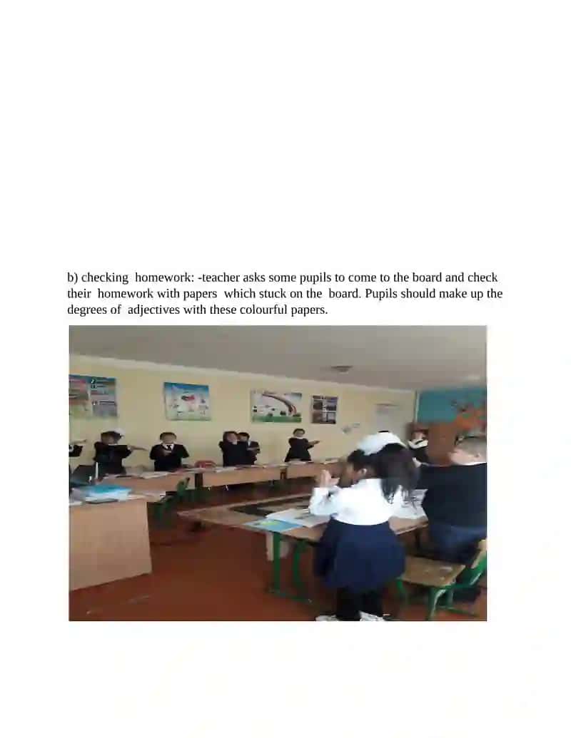 Lesson plan for the microteaching 3