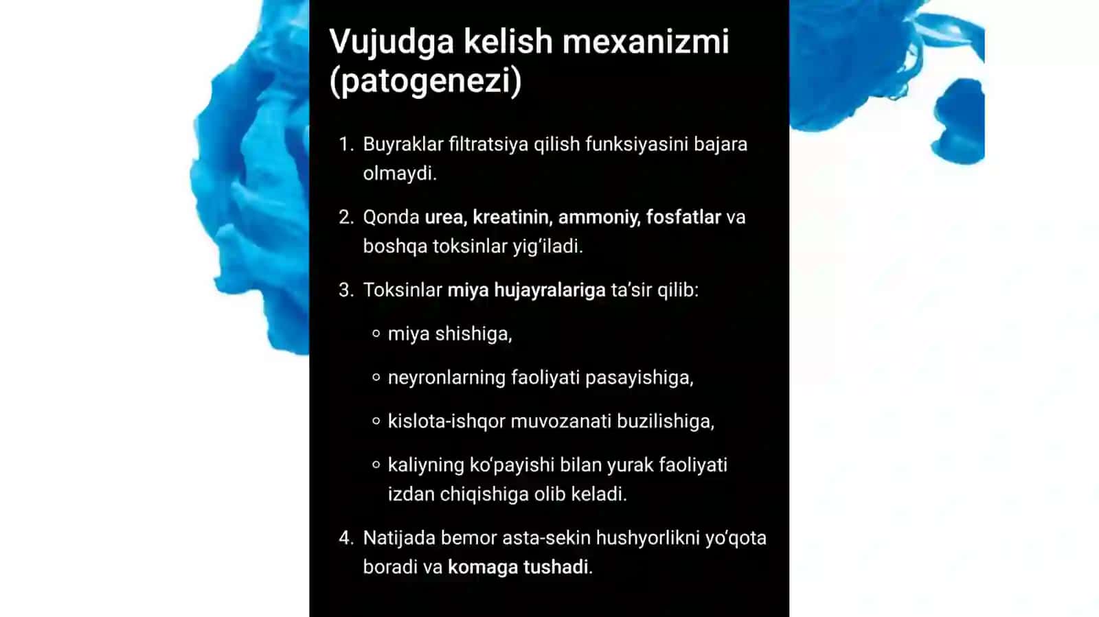 Uremikkom avanunig bo'sqichlari 3