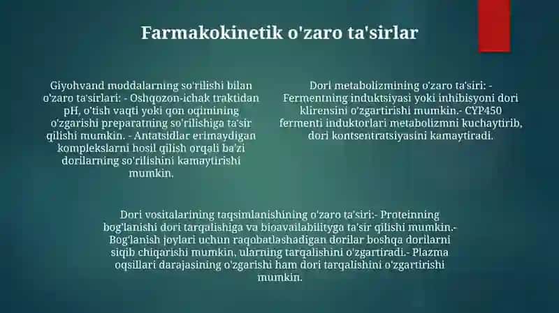Muomala Jarayonida OʻZaro TaʼSir Mexanizmlari 3