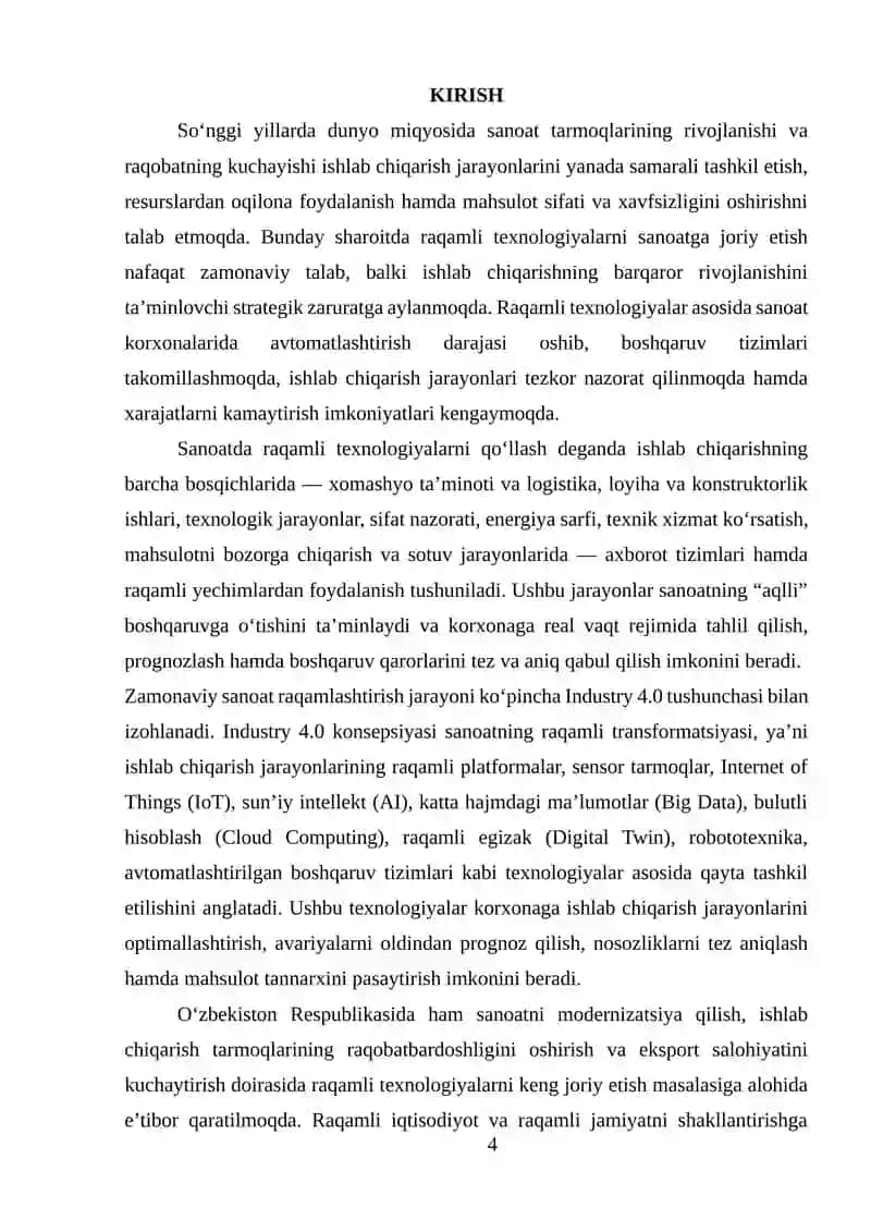 Sanoatda raqamli texnologiyalarni qoʻllash 3
