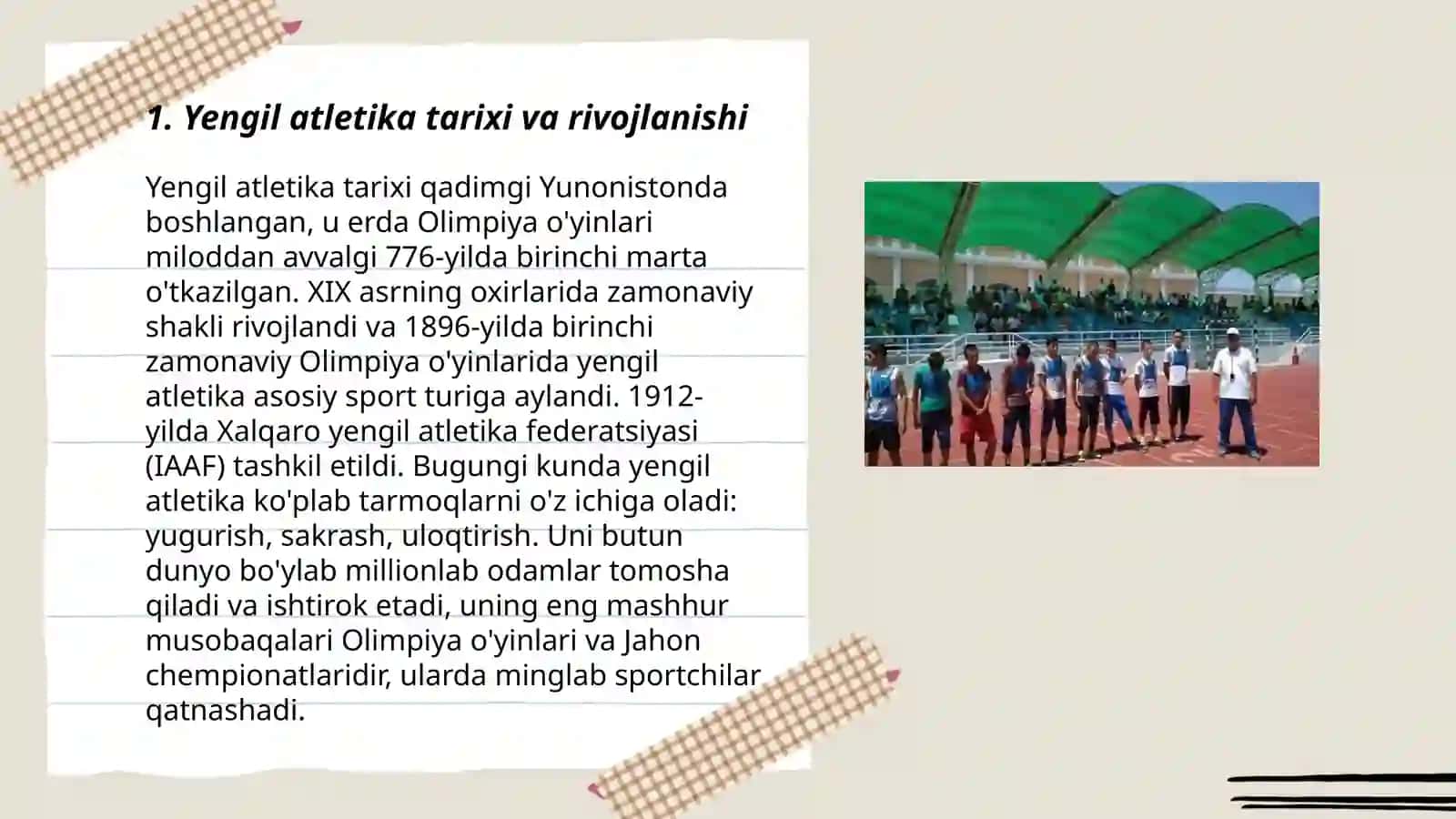 Yengil atletika bilan shugʻullantirish va uni oʻrgatish asoslari 3