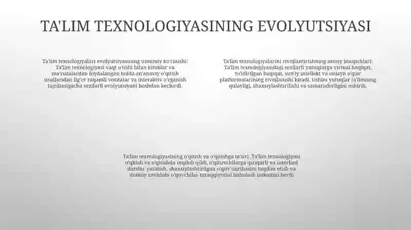 Tarbiyaviy Tadbirlarni OʻTkazish Texnologiyasini Ishlab Chiqish 3