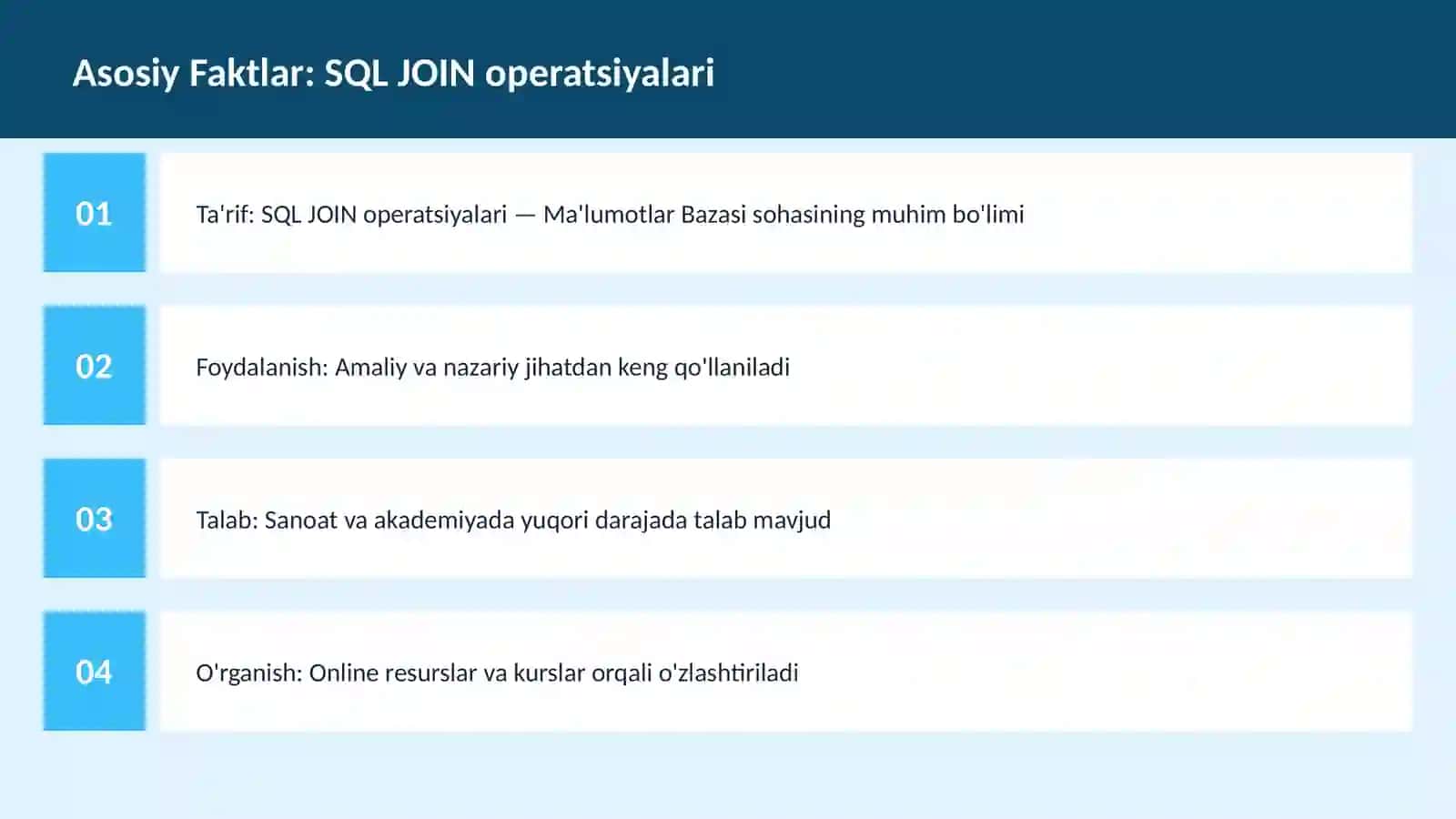 SQL JOIN operatsiyalari 3