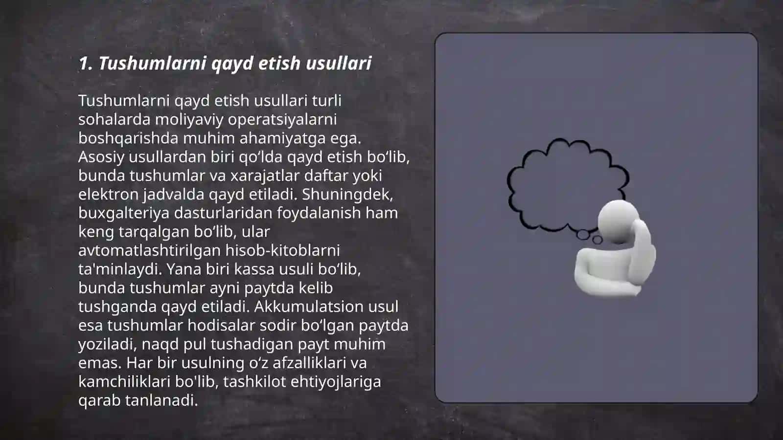 Tushum va sarflarni hisobga olish kitobi 3