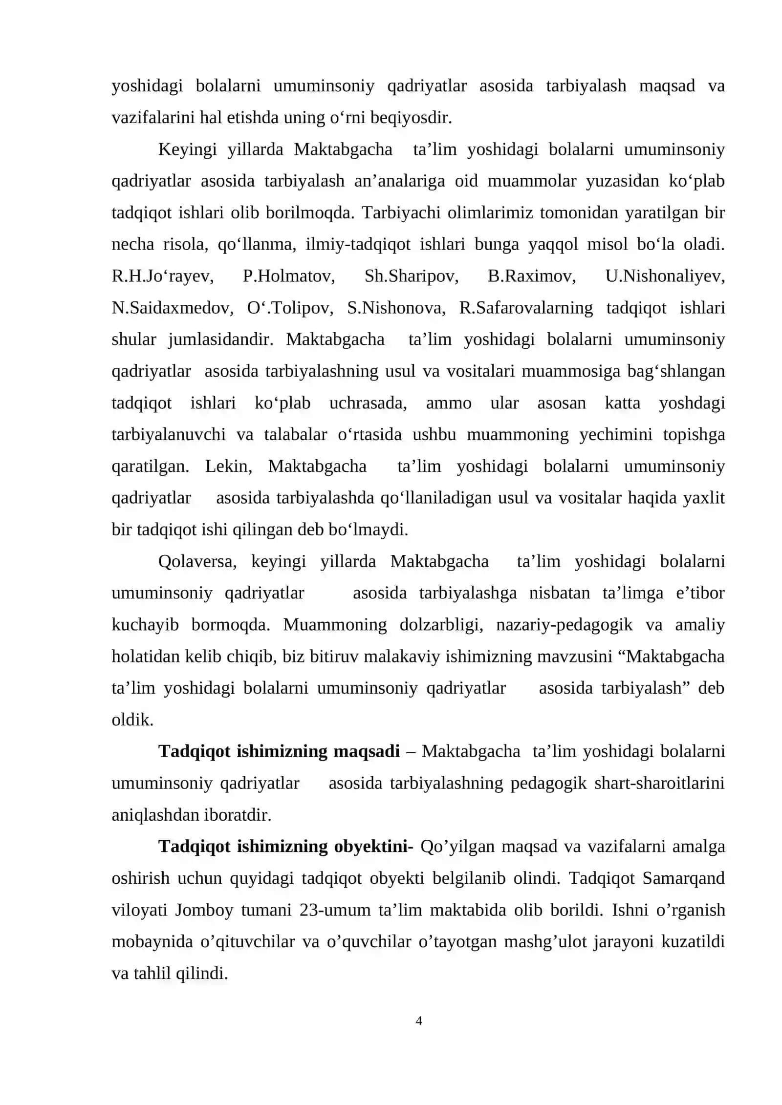 MAKTABGACHA TA'LIM YOSHIDAGI BOLALARNI MILLIY QADRIYATLAR ASOSIDA TARBIYALASH 3