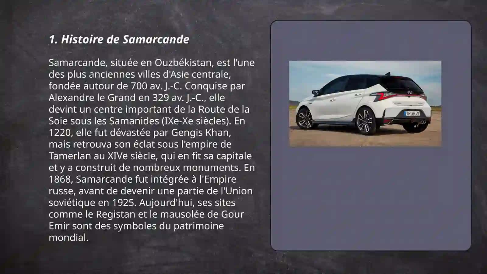 Samarcande est la perle de I'Asie Centrale ou Une visite a Samarkand 3