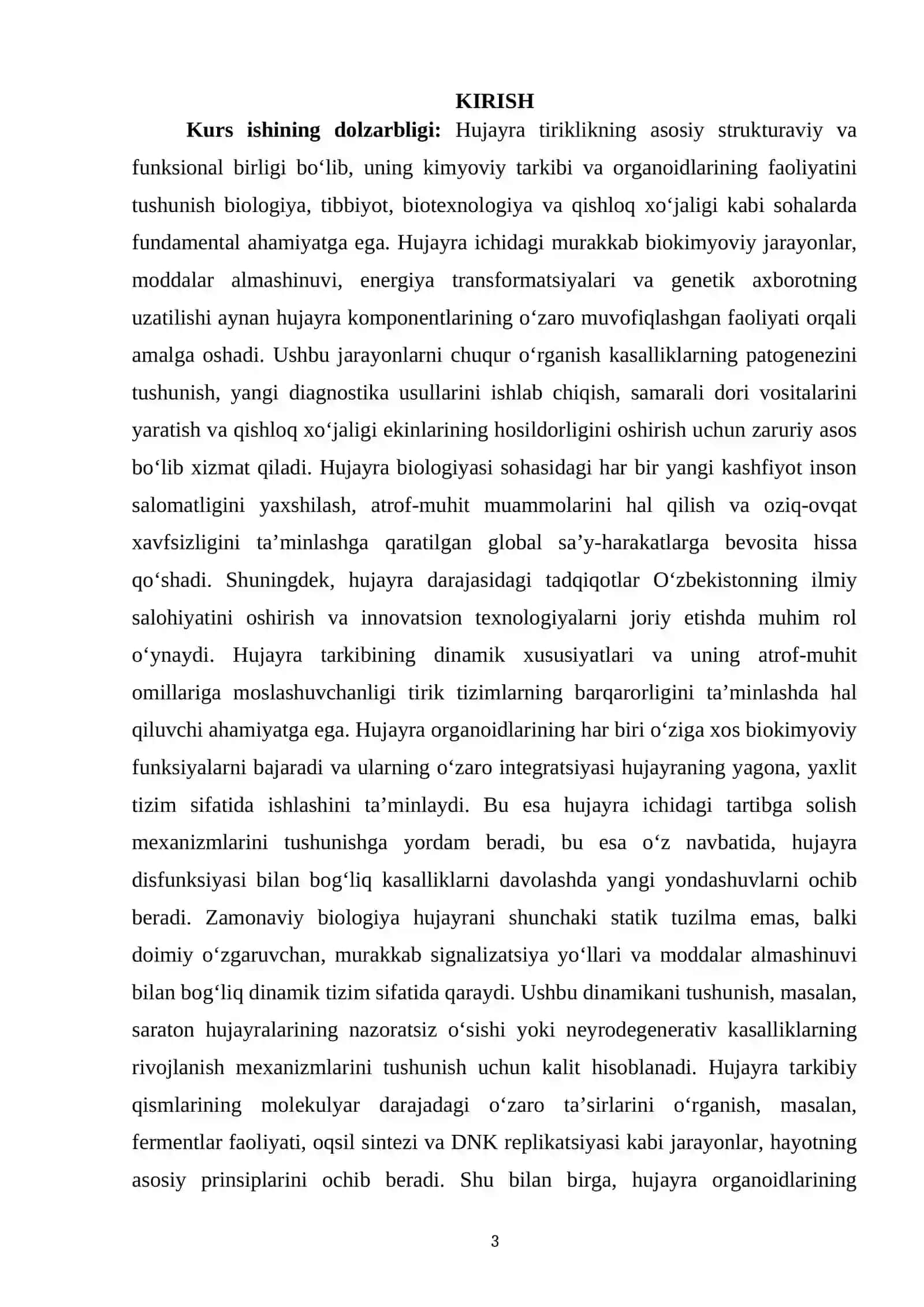 Hujayradagi Kimyoviy Tarkibi va Strukturaviy Asoslari 3