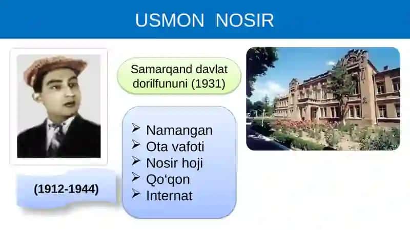 Usmon Nosir she’rlari 3