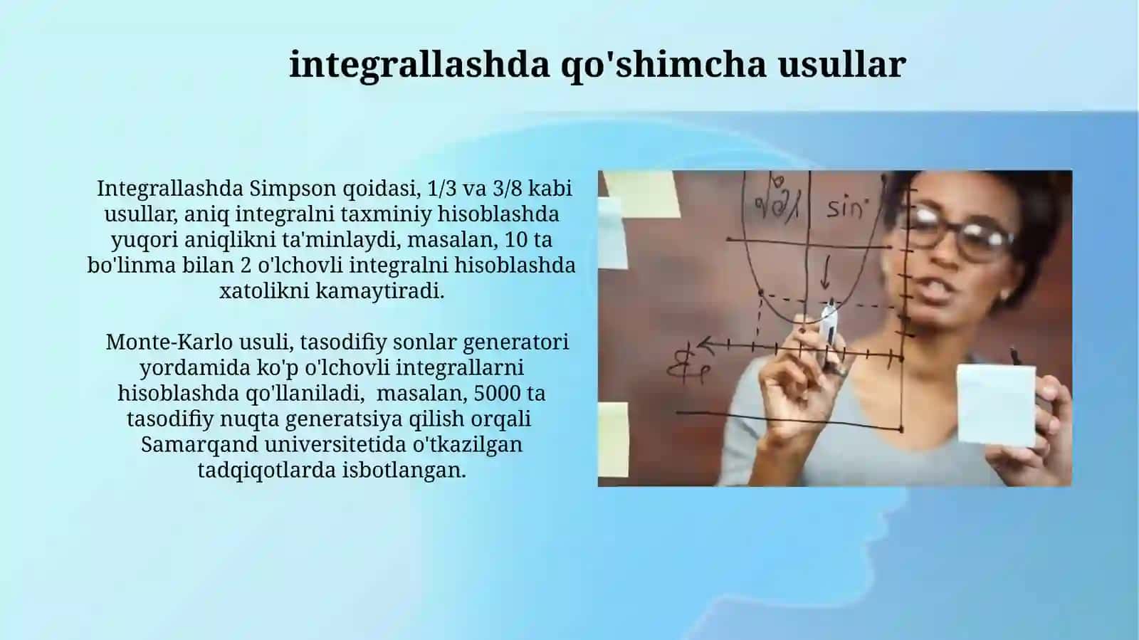 Integral usuli va uni tahlilda qo'llanilishi 3