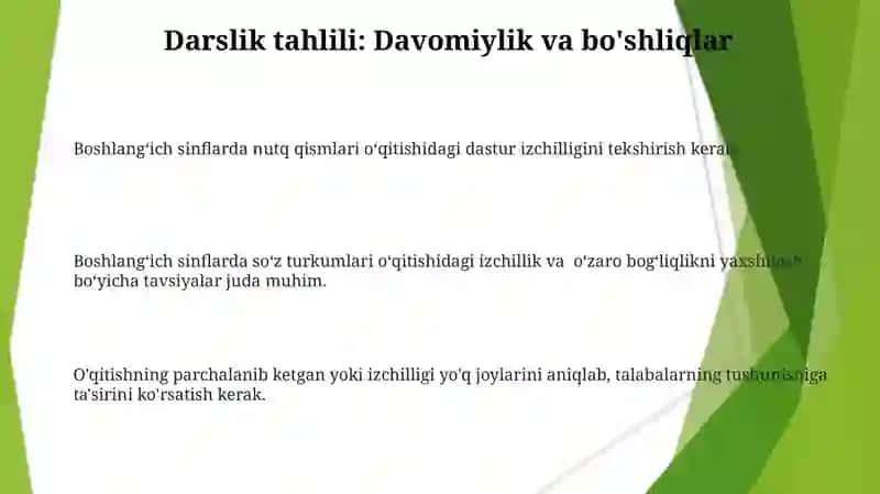Boshlangʻich sinflarda soʻz turkumlarini oʻrganish 3