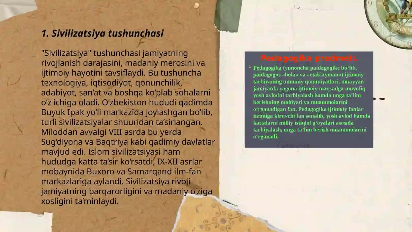 Sivilizatsiya va madaniyat tushunchalarining mazmun va mohiyati 3