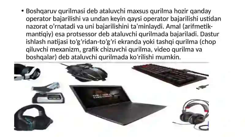 Qo’shimcha qurilmalarning ishlash prinsipi 3