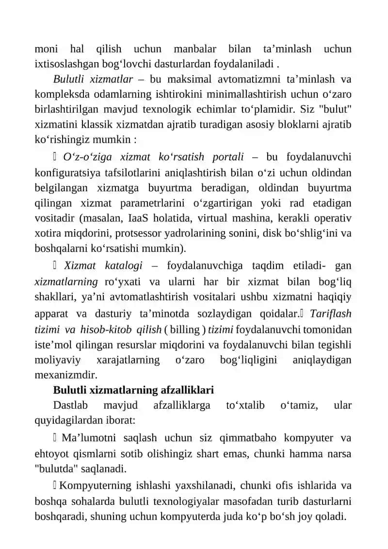 BULUTLI TEXNOLOGIYALAR 3