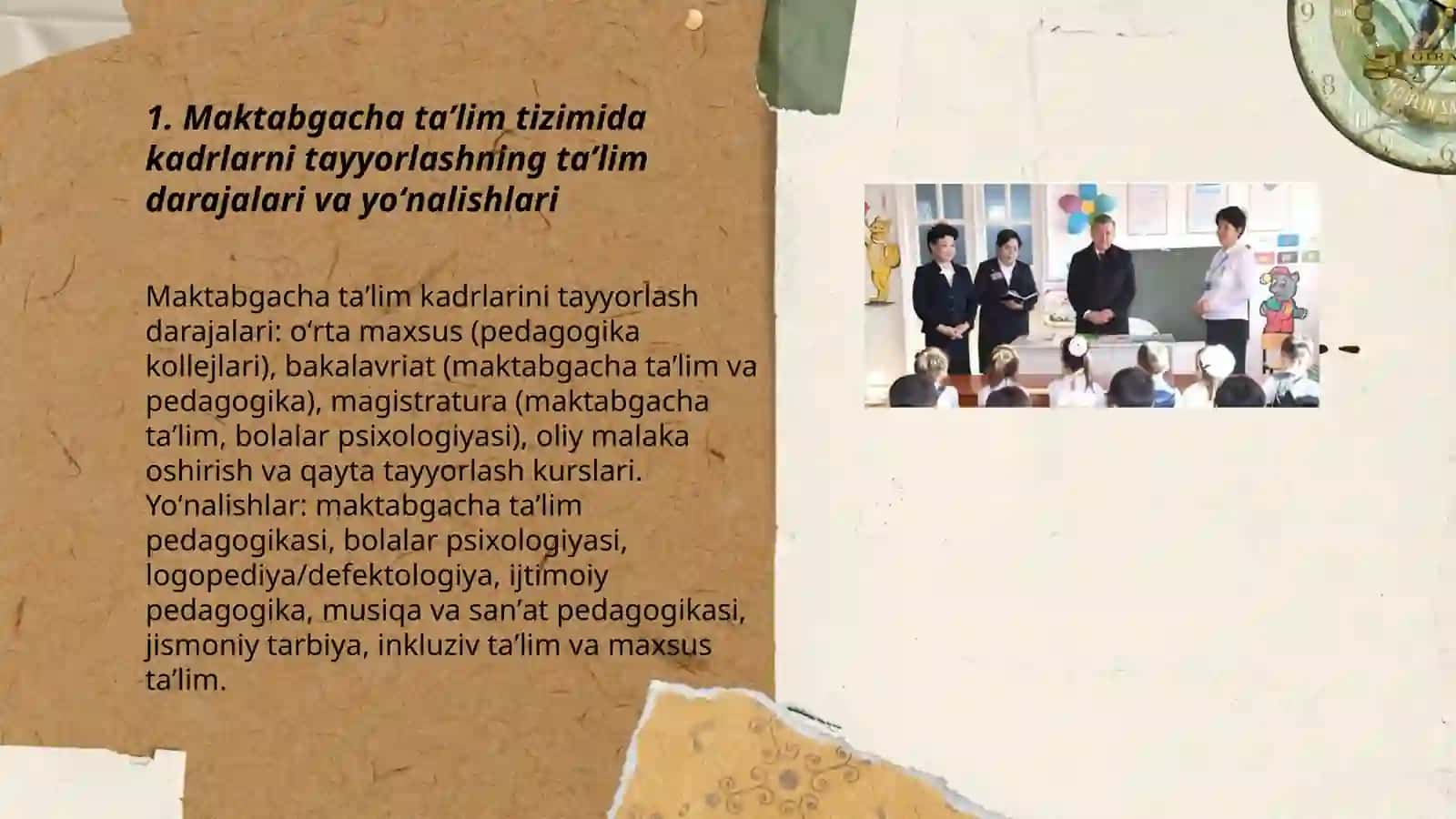 Maktabgacha taʼlim tizimida kadrlarni tayyorlash 3