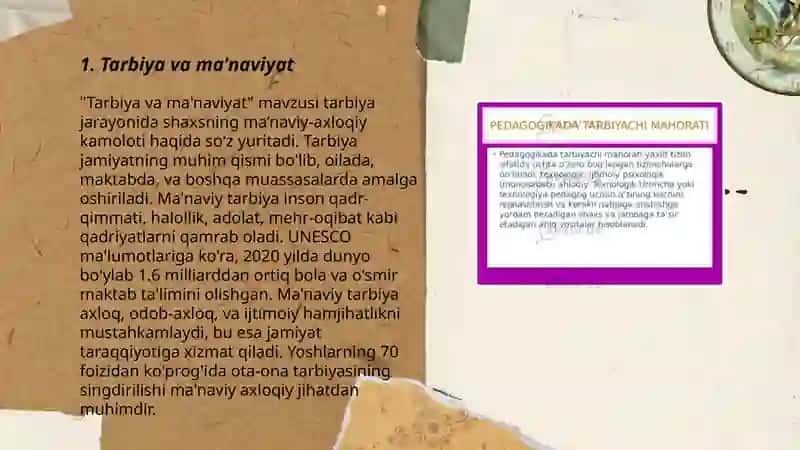 Tarbiya va ma'naviyat 3
