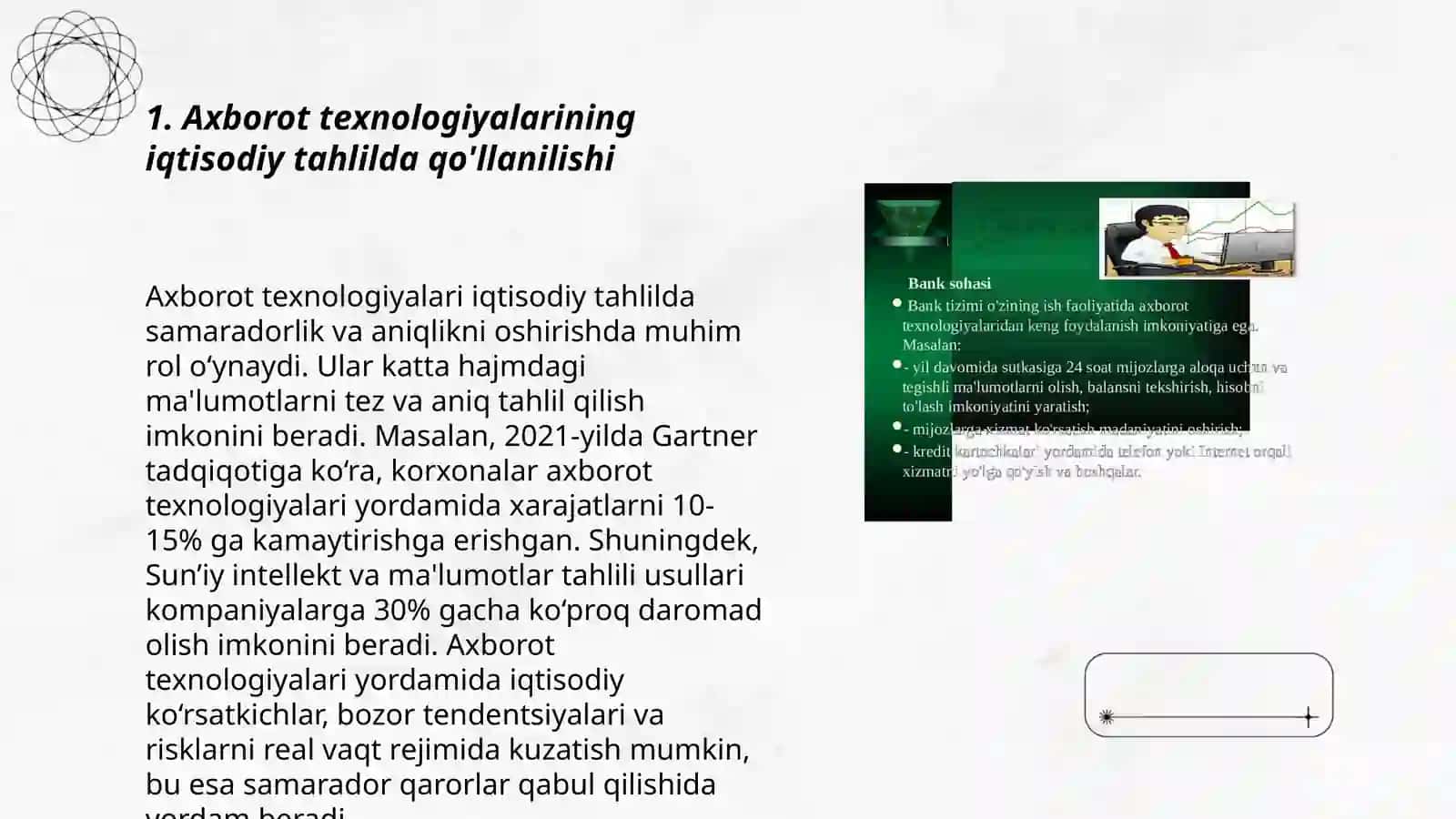 Axborot texnologiyalarining iqtisodiy tahlilda qo'llanilishi 3