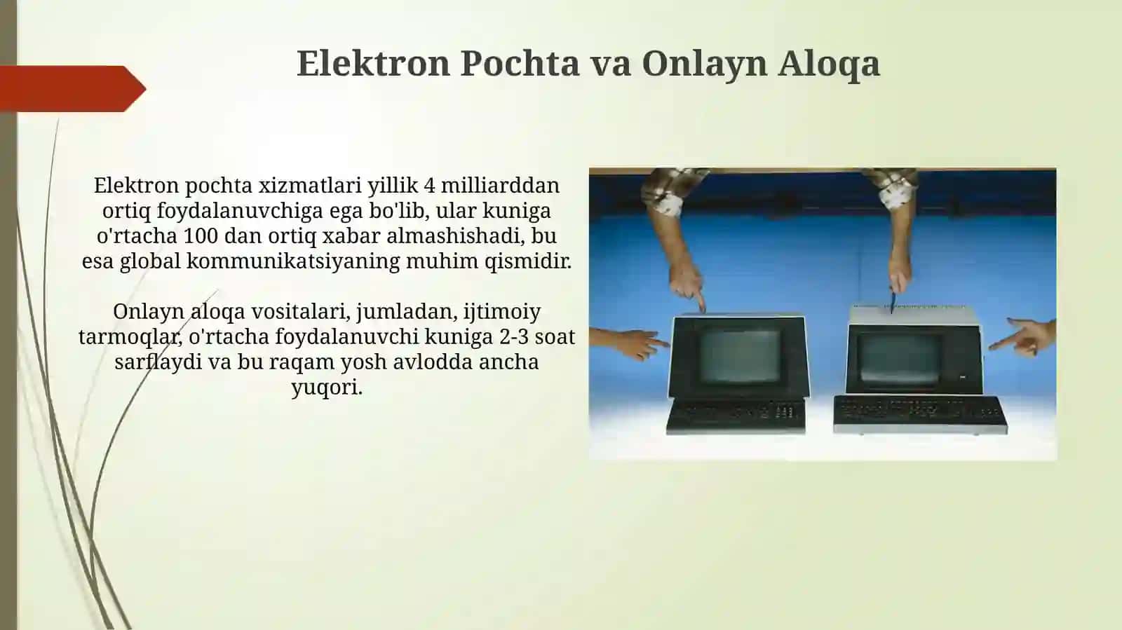Internet xizmatlari va ulardan foudalanish 3