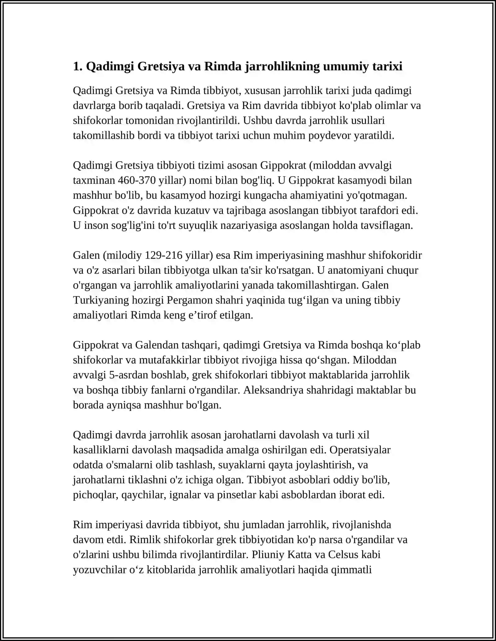 QADIMGI GRETSIYA VA RIMDA JARROHLIK USULLARI 3