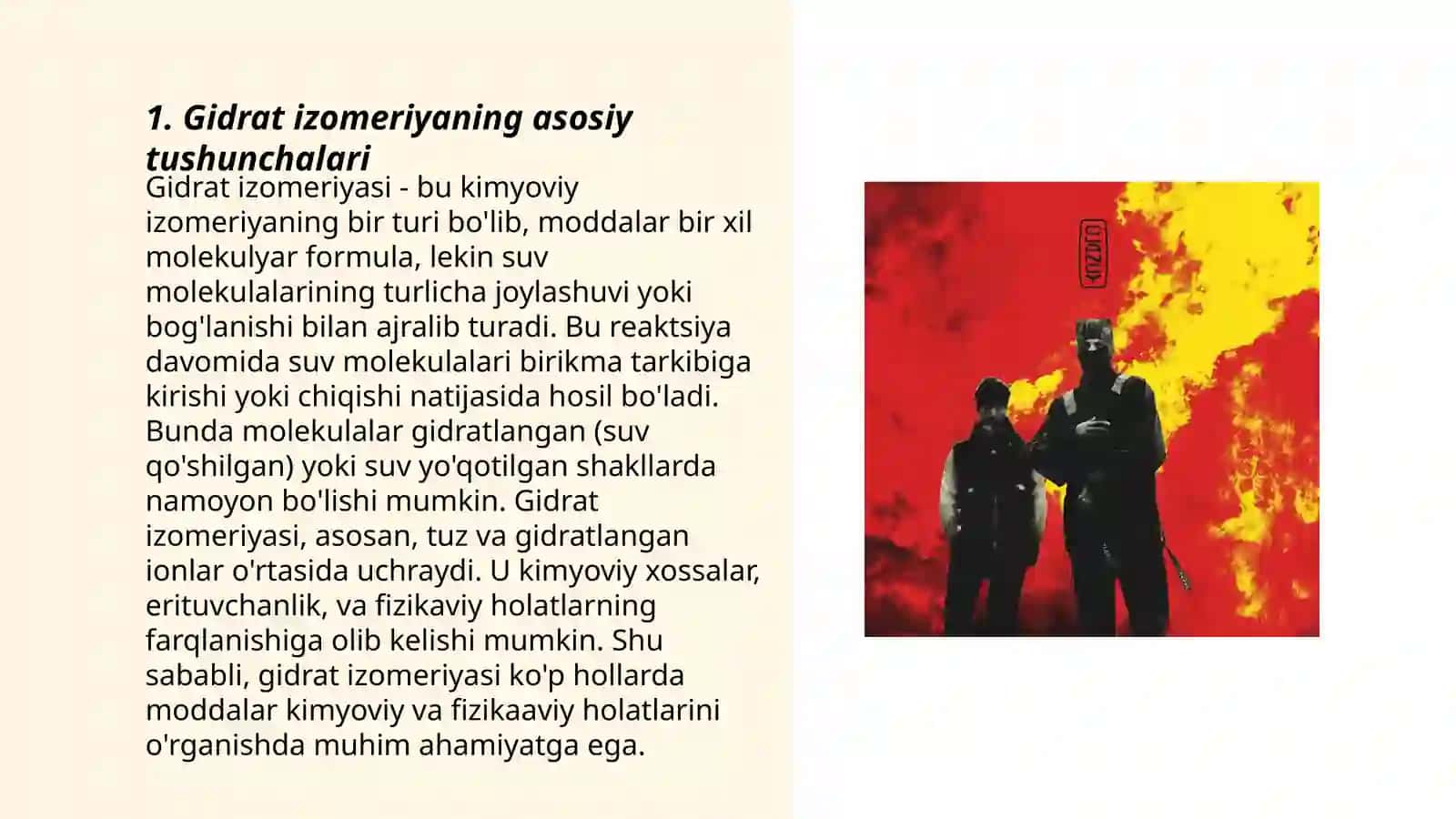 Akva komplekslarda gidrat izomeriyasini hosil qilish 3