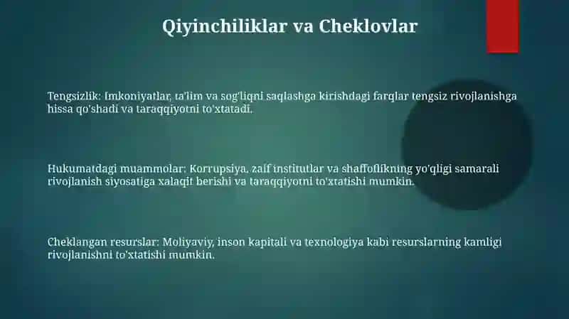 Rivojlanishning asosiy qonuni 3