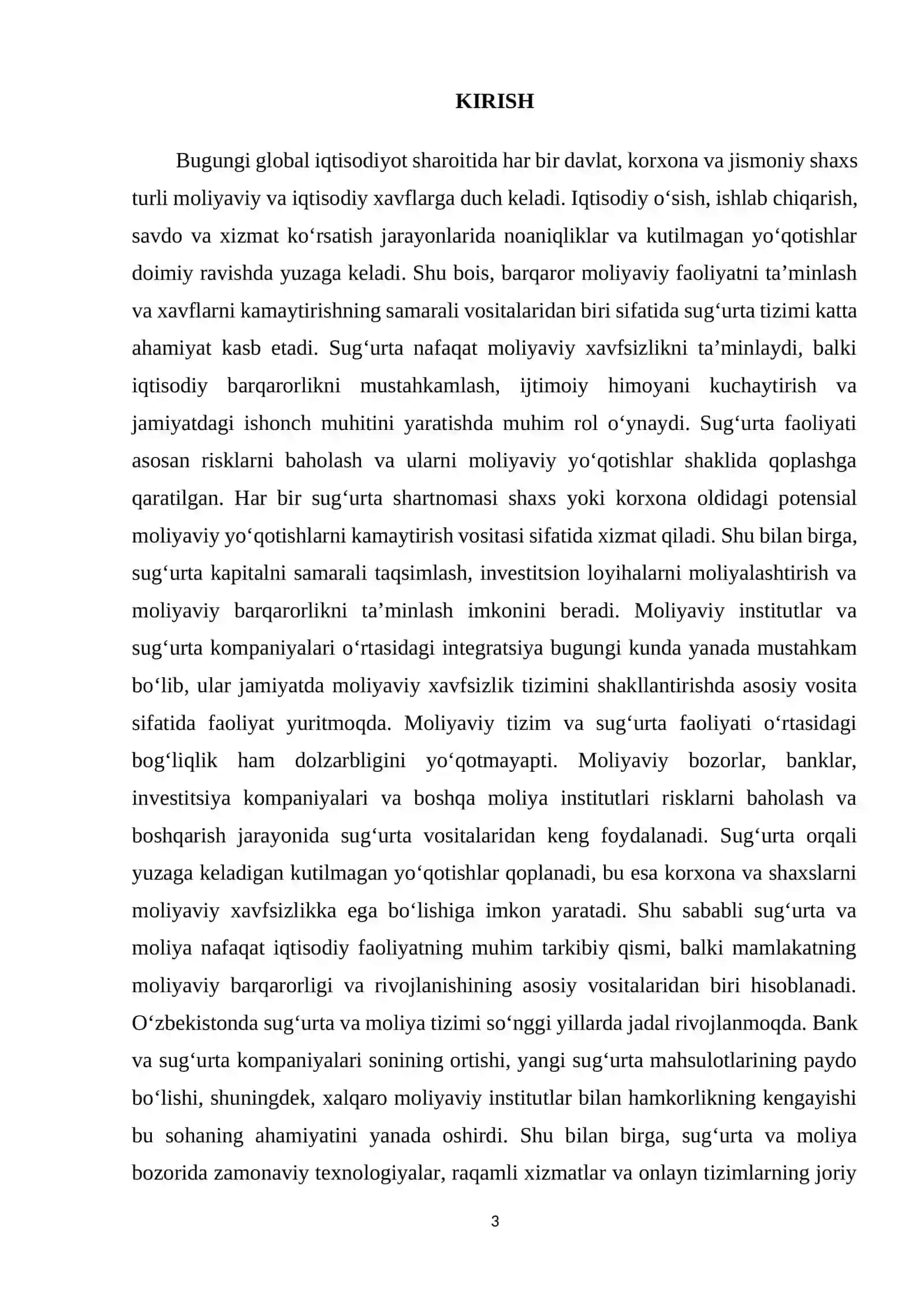 Sugʻurta va moliya 3