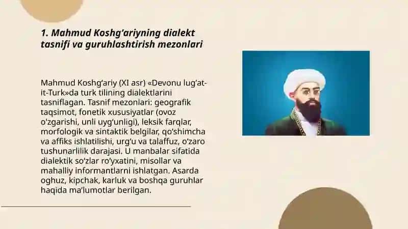 Mahmud Koshgʻariyning turli dialektlar haqidagi qarashlari 3