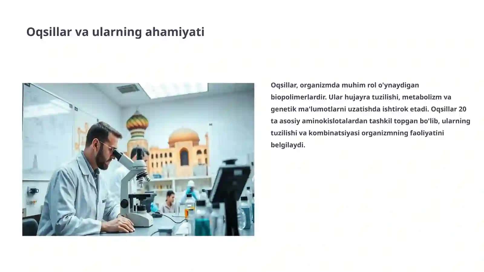 Oqsillarning tasnifi 3