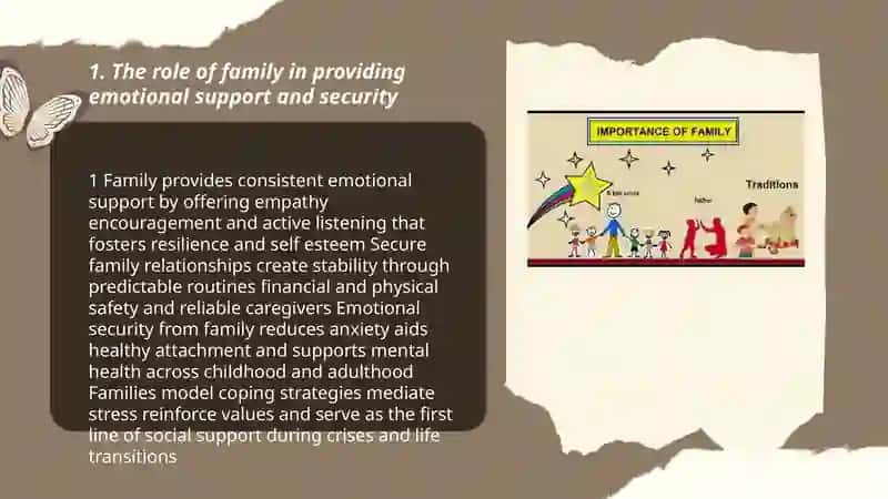 The importance of family 3