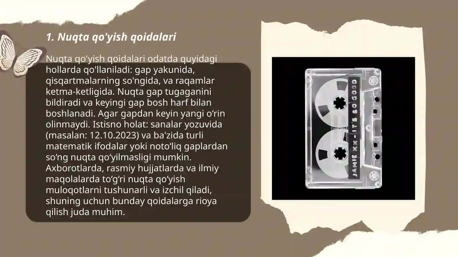 Ona tili punktuatsiyasini va uning asosiy tamoyillari 3