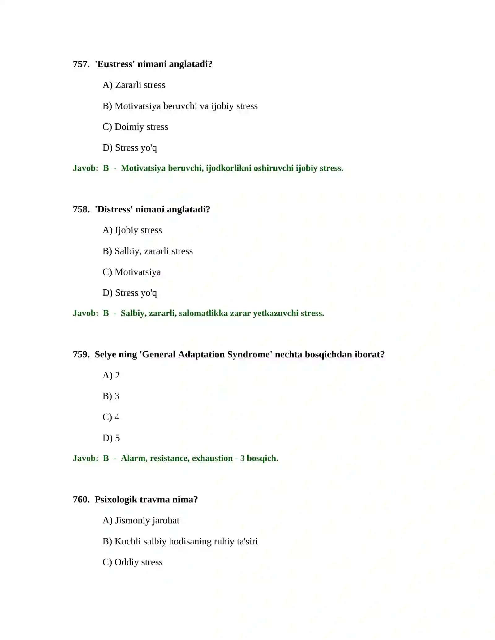 BOSHLANG'ICH TA'LIM O'QITUVCHISI TEST SINOVLARI 3