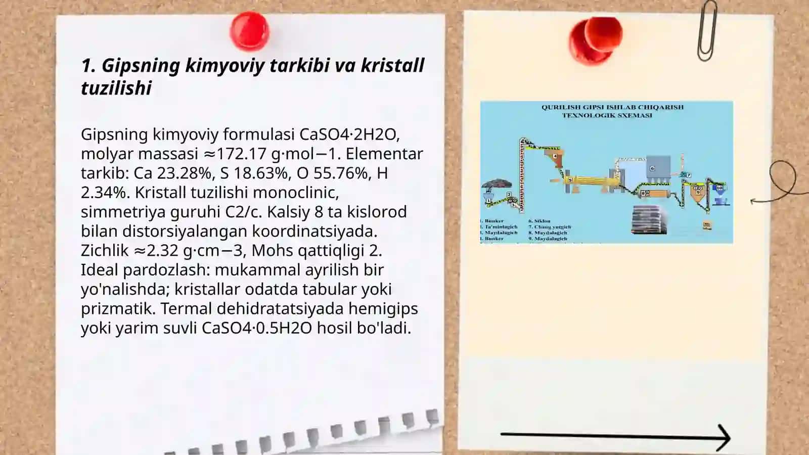 Gips va ohak materiallari xossalari 3