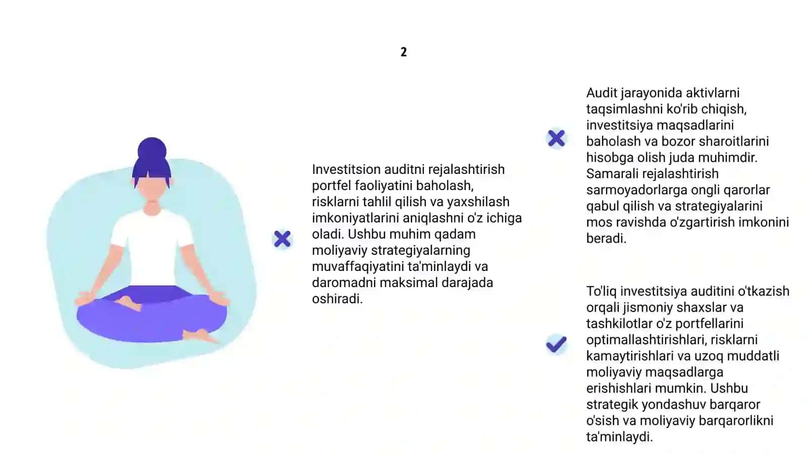 Investitsiyalar auditini rejalashtirish 3