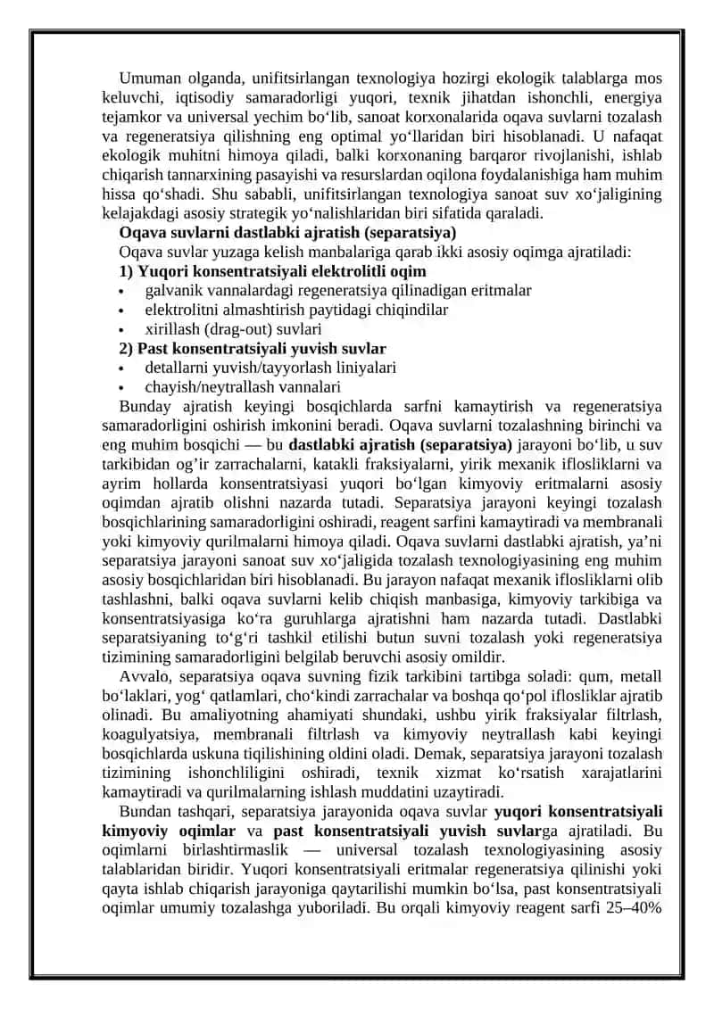 Elektrolit va detallarni yuvish texnologiyasi 3