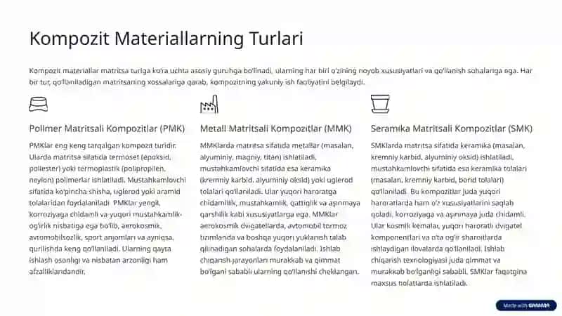 Qurilishdagi Kompozit Materiallar Afzalliklari va Kamchiliklari 3
