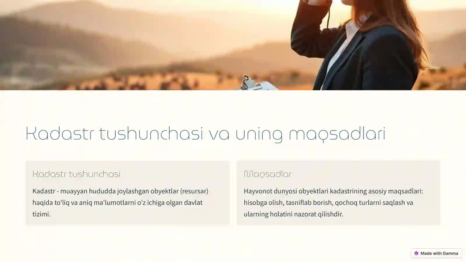 Hayvonot dunyosi obyektlari davlat kadastrini yuritish tartibi 3