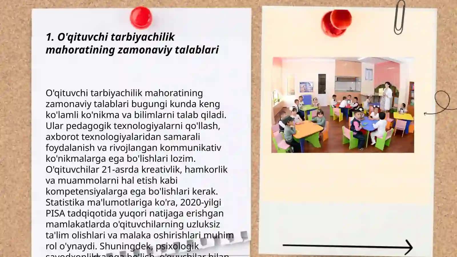 O'qituvchi tarbiyachilik mahoratining zamonaviy talablari 3