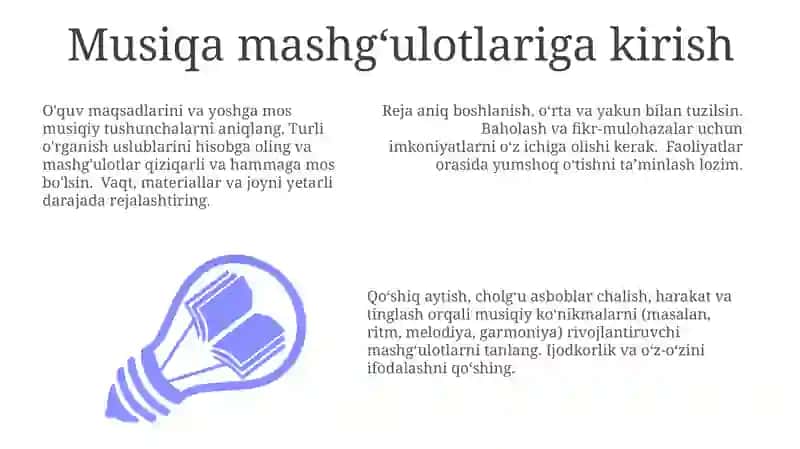 Musiqa va Harakat Mashqlari 3