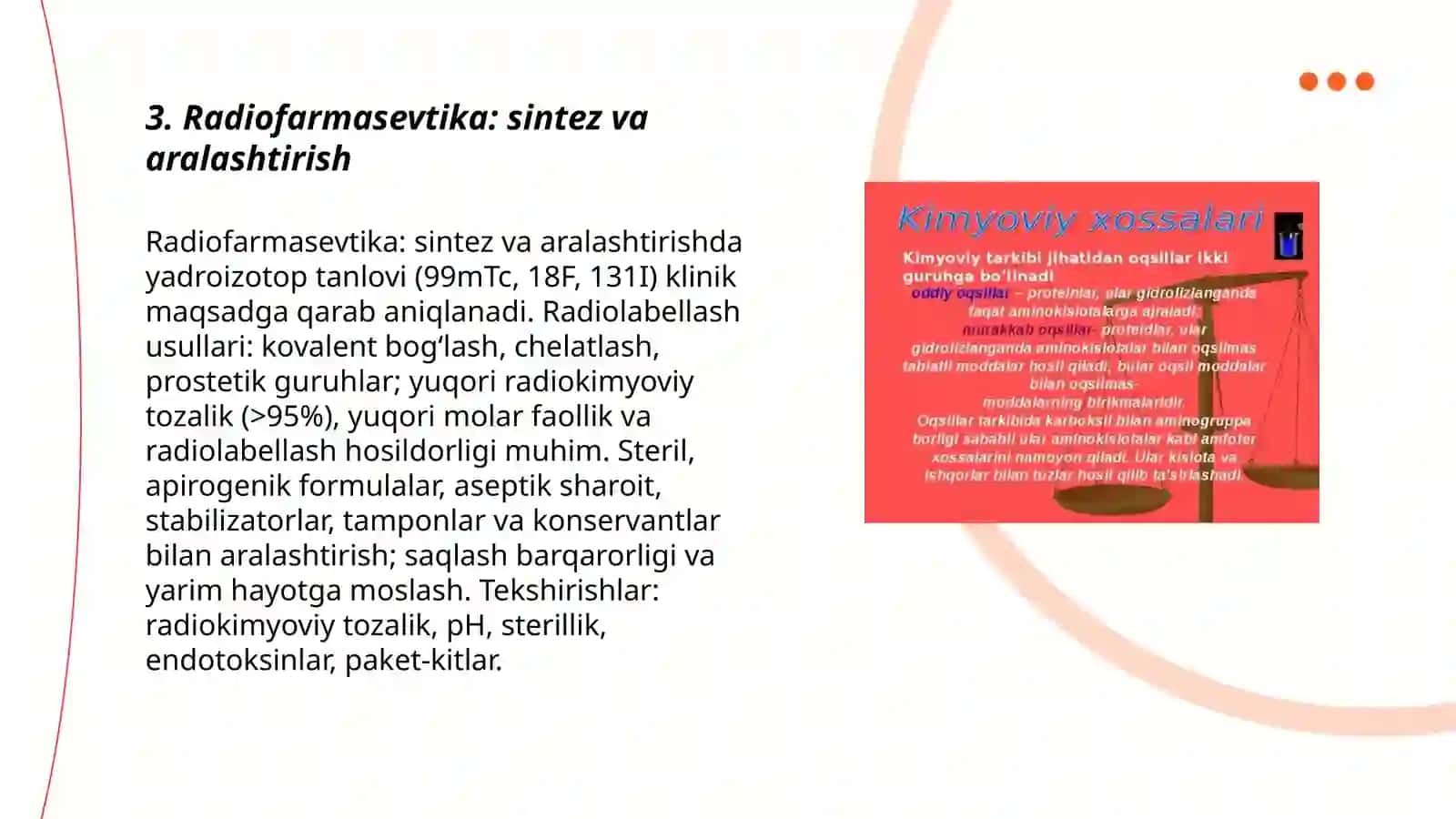 Tosh kasalliklarning kimyoviy asoslari 3