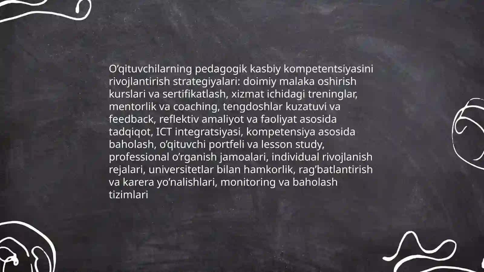 O’qituvchilarning pedagogik kasbiy sifatlarini oshirish 3