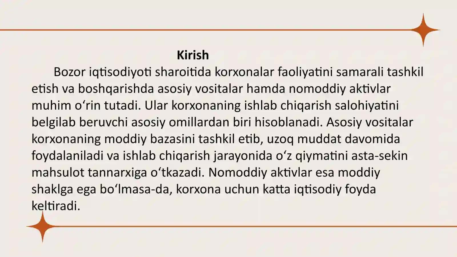 Asosiy vositalar va nomoddiy aktivlar hisobi 3