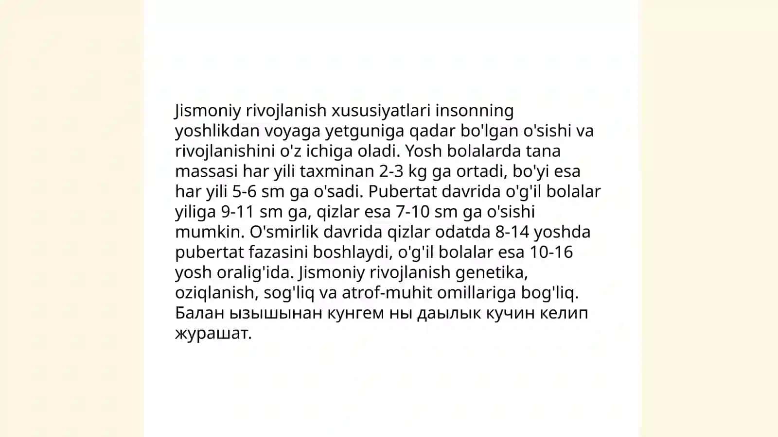 3-7 yoshgacha bolalarning rivojlanishining o'ziga xos xususiyatlari 3
