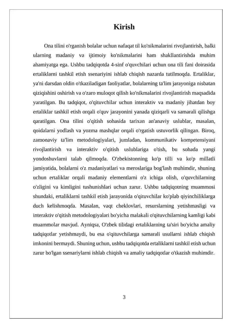 4SINFDA ONA TILI FANIDAN ERTALIKLARNI TASHKIL ETISH SSENARIYSINI ISHLAB CHIQISH 3