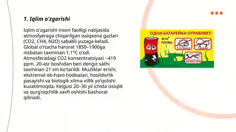 Global ekologik mamolar 3
