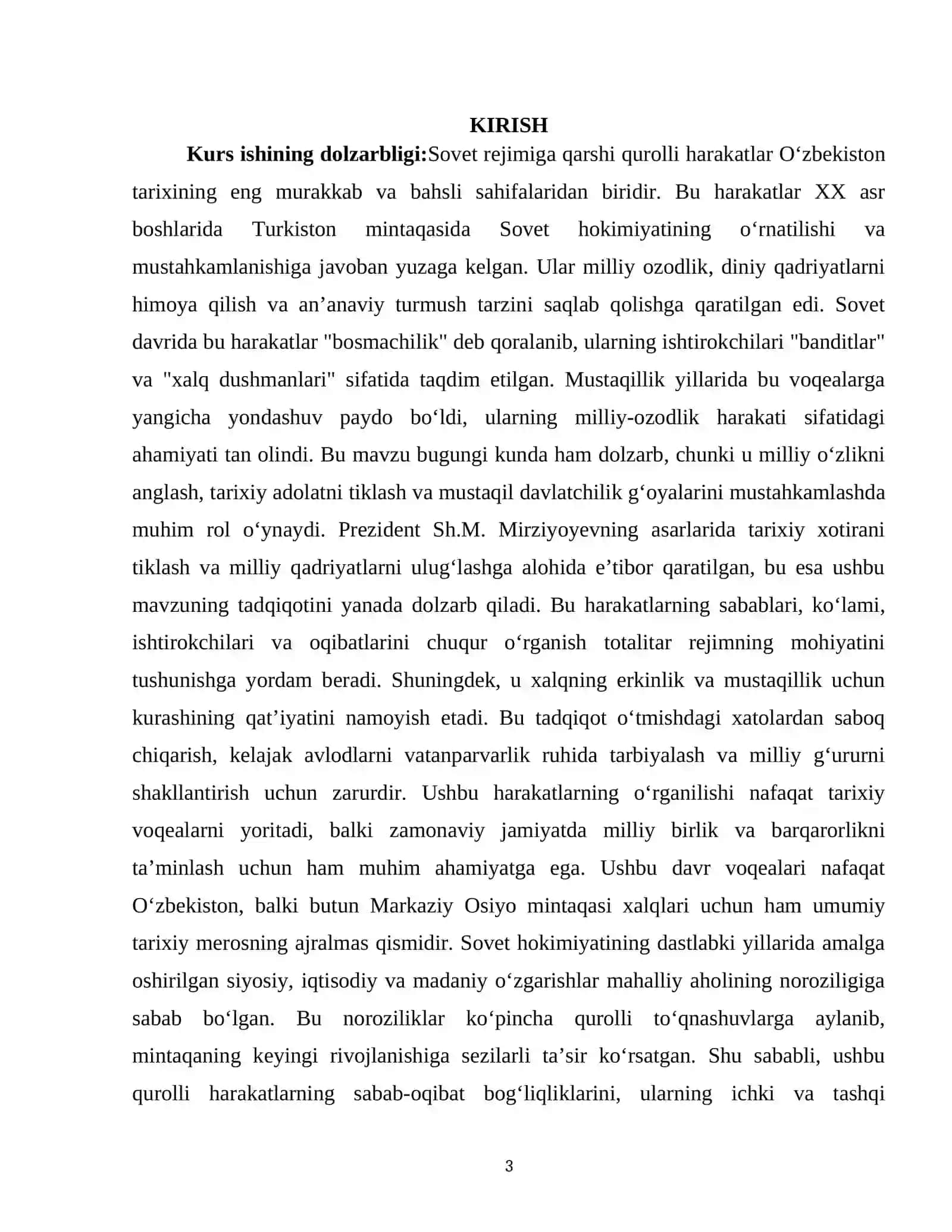 O'ZBEKISTON SSR DA SOVET REJIMIGA QARSHI QUROLLI HARAKAT 3