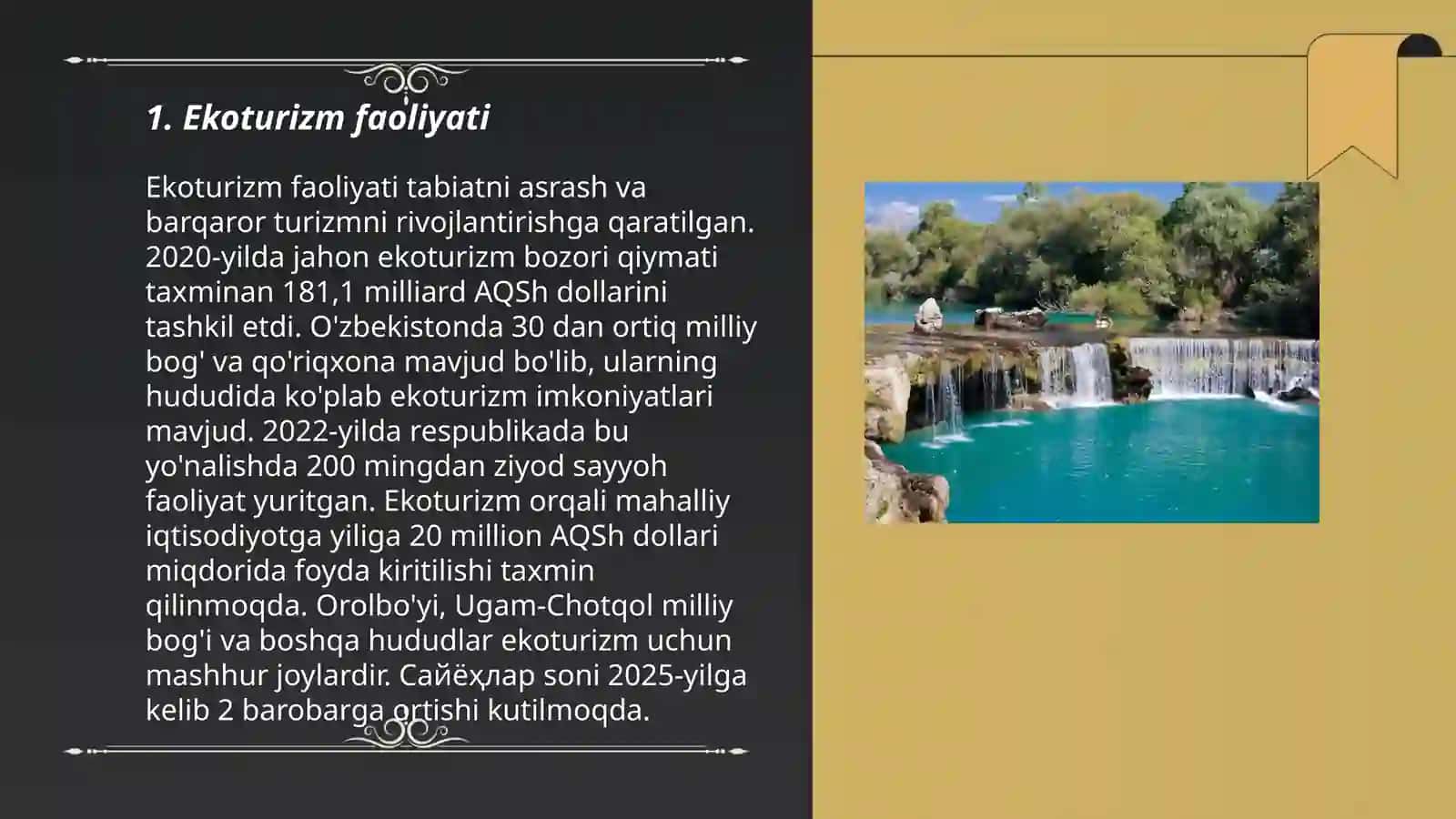 Ekoturizm faoliyati 3