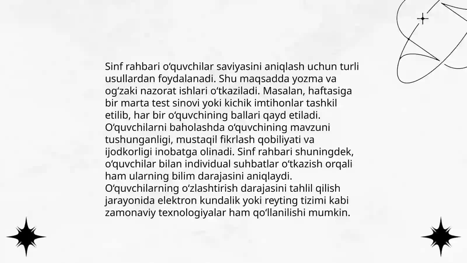 Sinf rahbarining tarbiyaviy faoliyati 3